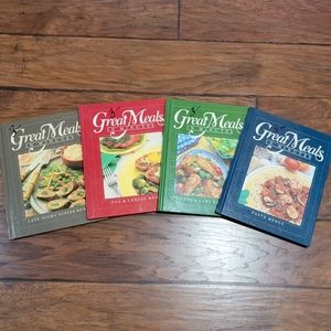 Vintage cookbook set